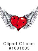 Heart Clipart #1091833 by Vector Tradition SM