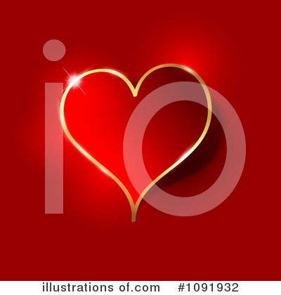 Royalty-Free (RF) Heart Clipart Illustration by KJ Pargeter - Stock Sample #1091932