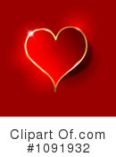 Heart Clipart #1091932 by KJ Pargeter