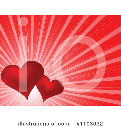 Valentines Day Background Clipart #1103032 by Andrei Marincas
