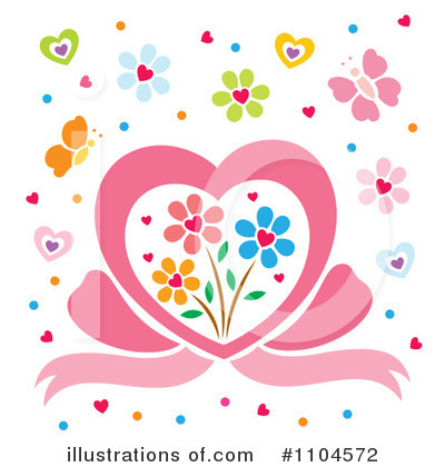 Royalty-Free (RF) Heart Clipart Illustration by Cherie Reve - Stock Sample #1104572