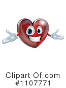 Heart Clipart #1107771 by AtStockIllustration