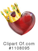 Heart Clipart #1108095 by AtStockIllustration