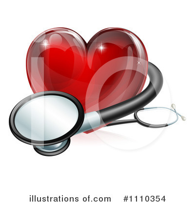 Stethoscope Clipart #1110354 by AtStockIllustration