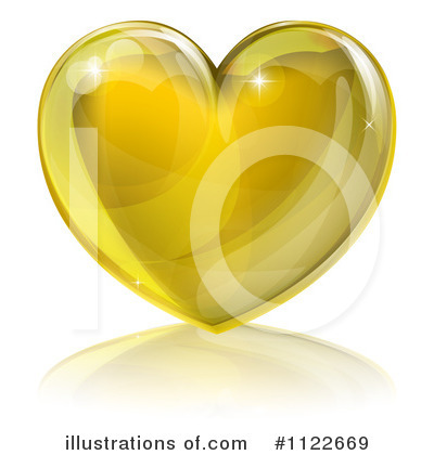 Royalty-Free (RF) Heart Clipart Illustration by AtStockIllustration - Stock Sample #1122669