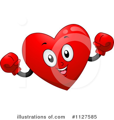 Royalty-Free (RF) Heart Clipart Illustration by BNP Design Studio - Stock Sample #1127585