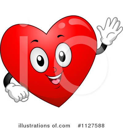 Heart Mascot Clipart #1127588 by BNP Design Studio