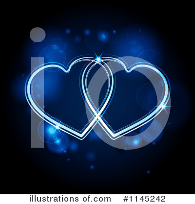 Heart Background Clipart #1145242 by elaineitalia