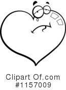 Heart Clipart #1157009 by Cory Thoman