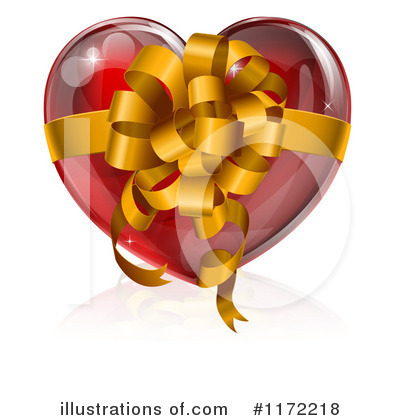 Royalty-Free (RF) Heart Clipart Illustration by AtStockIllustration - Stock Sample #1172218