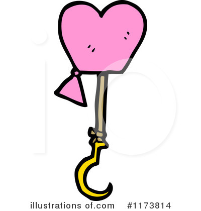 Pink Heart Clipart #1173814 by lineartestpilot