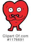 Heart Clipart #1176691 by lineartestpilot