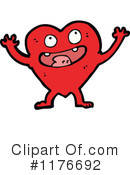 Heart Clipart #1176692 by lineartestpilot