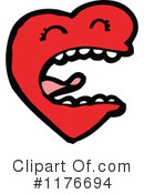 Heart Clipart #1176694 by lineartestpilot