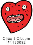 Heart Clipart #1183092 by lineartestpilot