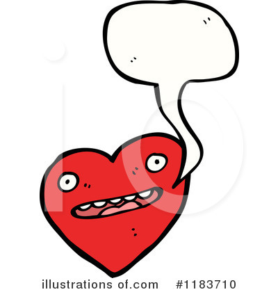 Royalty-Free (RF) Heart Clipart Illustration by lineartestpilot - Stock Sample #1183710