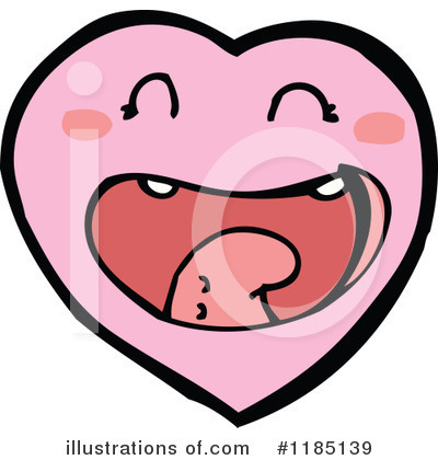 Royalty-Free (RF) Heart Clipart Illustration by lineartestpilot - Stock Sample #1185139
