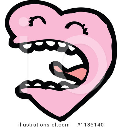 Royalty-Free (RF) Heart Clipart Illustration by lineartestpilot - Stock Sample #1185140