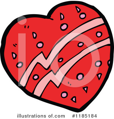 Royalty-Free (RF) Heart Clipart Illustration by lineartestpilot - Stock Sample #1185184