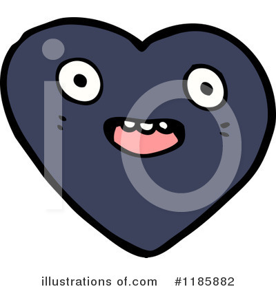 Royalty-Free (RF) Heart Clipart Illustration by lineartestpilot - Stock Sample #1185882