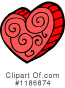 Heart Clipart #1186874 by lineartestpilot