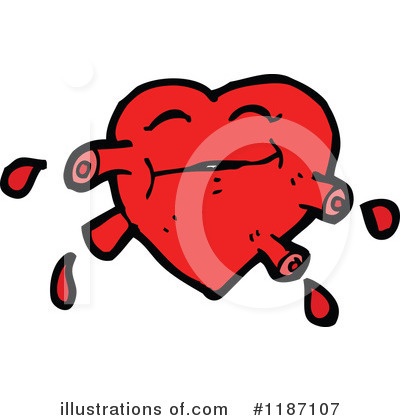 Royalty-Free (RF) Heart Clipart Illustration by lineartestpilot - Stock Sample #1187107