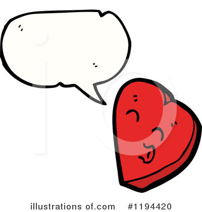 Royalty-Free (RF) Heart Clipart Illustration by lineartestpilot - Stock Sample #1194420
