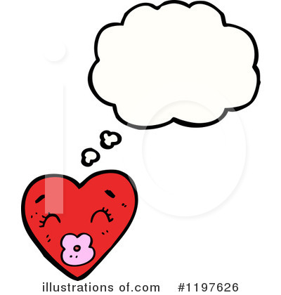 Royalty-Free (RF) Heart Clipart Illustration by lineartestpilot - Stock Sample #1197626