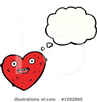 Royalty-Free (RF) Heart Clipart Illustration by lineartestpilot - Stock Sample #1202865