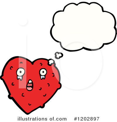 Royalty-Free (RF) Heart Clipart Illustration by lineartestpilot - Stock Sample #1202897