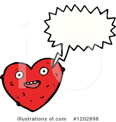 Royalty-Free (RF) Heart Clipart Illustration by lineartestpilot - Stock Sample #1202898