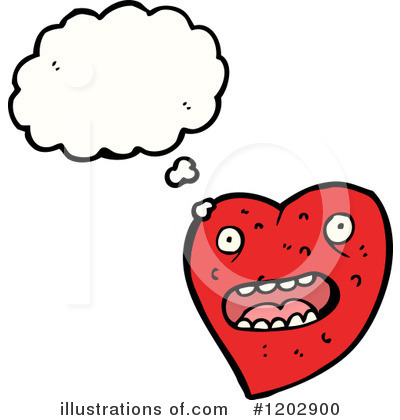 Royalty-Free (RF) Heart Clipart Illustration by lineartestpilot - Stock Sample #1202900