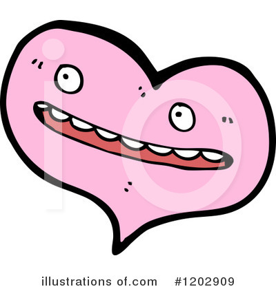 Royalty-Free (RF) Heart Clipart Illustration by lineartestpilot - Stock Sample #1202909