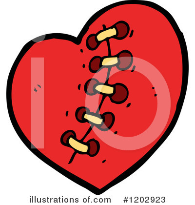 Royalty-Free (RF) Heart Clipart Illustration by lineartestpilot - Stock Sample #1202923
