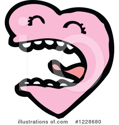 Royalty-Free (RF) Heart Clipart Illustration by lineartestpilot - Stock Sample #1228680