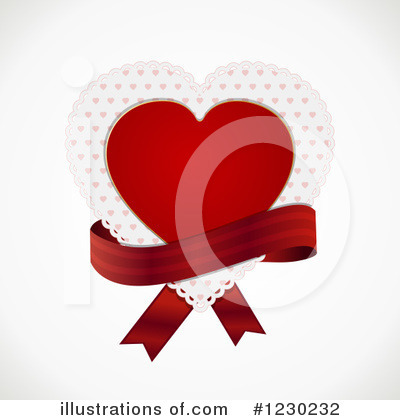 Royalty-Free (RF) Heart Clipart Illustration by elaineitalia - Stock Sample #1230232