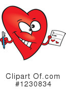 Heart Clipart #1230834 by toonaday