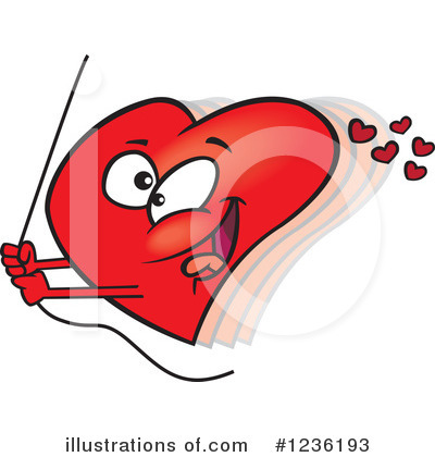 Heart Character Clipart #1236193 by toonaday