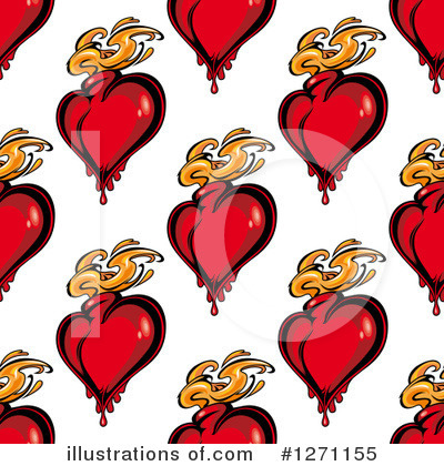 Royalty-Free (RF) Heart Clipart Illustration by Vector Tradition SM - Stock Sample #1271155