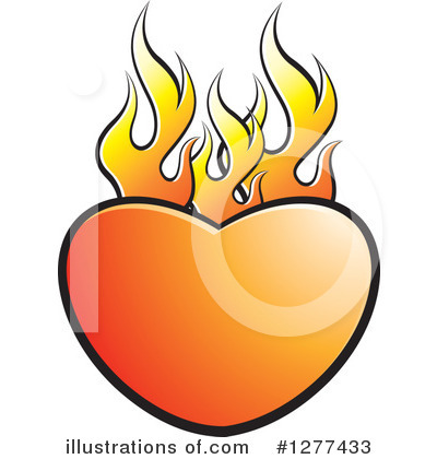 Royalty-Free (RF) Heart Clipart Illustration by Lal Perera - Stock Sample #1277433