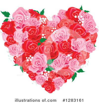 Hearts Clipart #1283161 by Pushkin