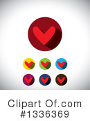Heart Clipart #1336369 by ColorMagic