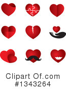 Heart Clipart #1343264 by ColorMagic