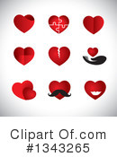 Heart Clipart #1343265 by ColorMagic