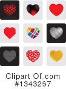 Heart Clipart #1343267 by ColorMagic