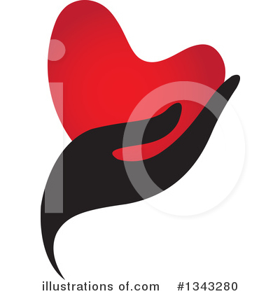 Royalty-Free (RF) Heart Clipart Illustration by ColorMagic - Stock Sample #1343280