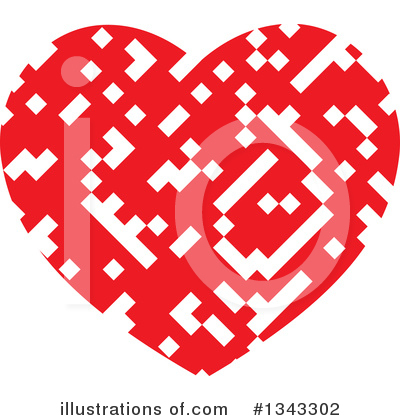 Royalty-Free (RF) Heart Clipart Illustration by ColorMagic - Stock Sample #1343302
