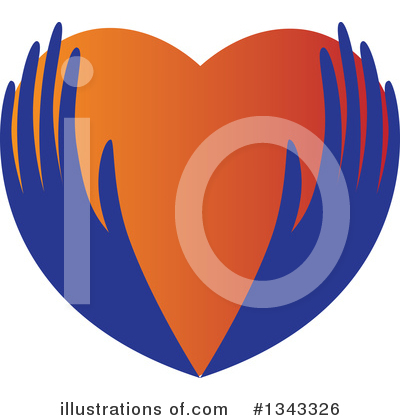 Royalty-Free (RF) Heart Clipart Illustration by ColorMagic - Stock Sample #1343326