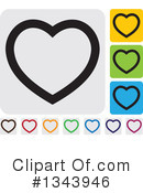 Heart Clipart #1343946 by ColorMagic