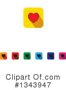 Heart Clipart #1343947 by ColorMagic
